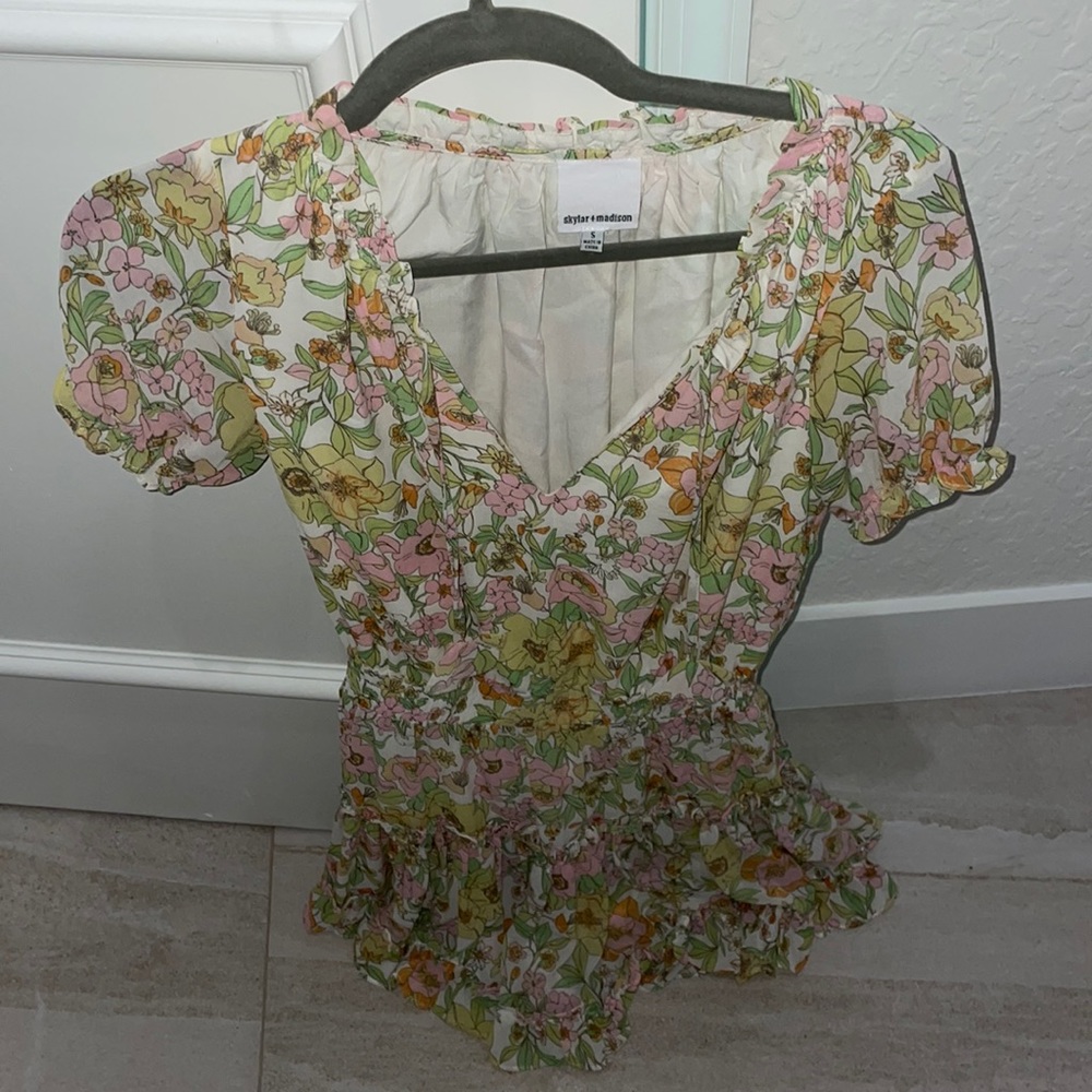 🌸🌸Skylar+Madison never worn floral dress- offers welcomed- must go!!🌸